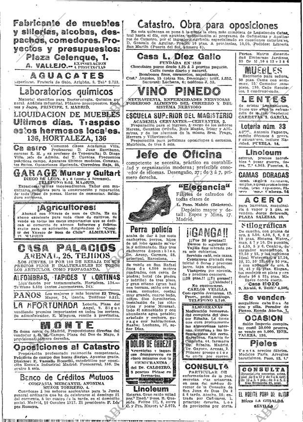 ABC MADRID 11-10-1917 página 18