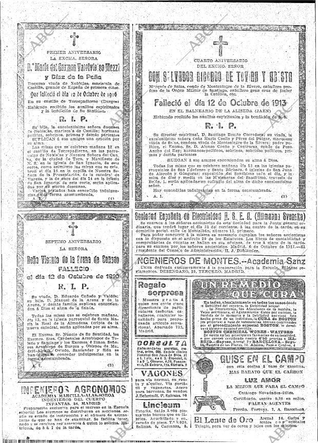 ABC MADRID 11-10-1917 página 20