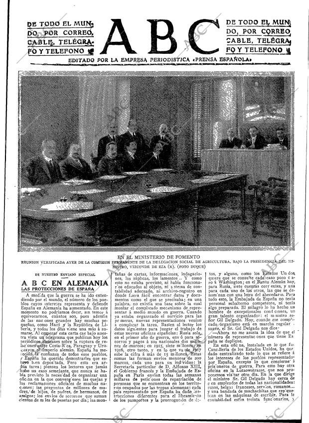 ABC MADRID 11-10-1917 página 3