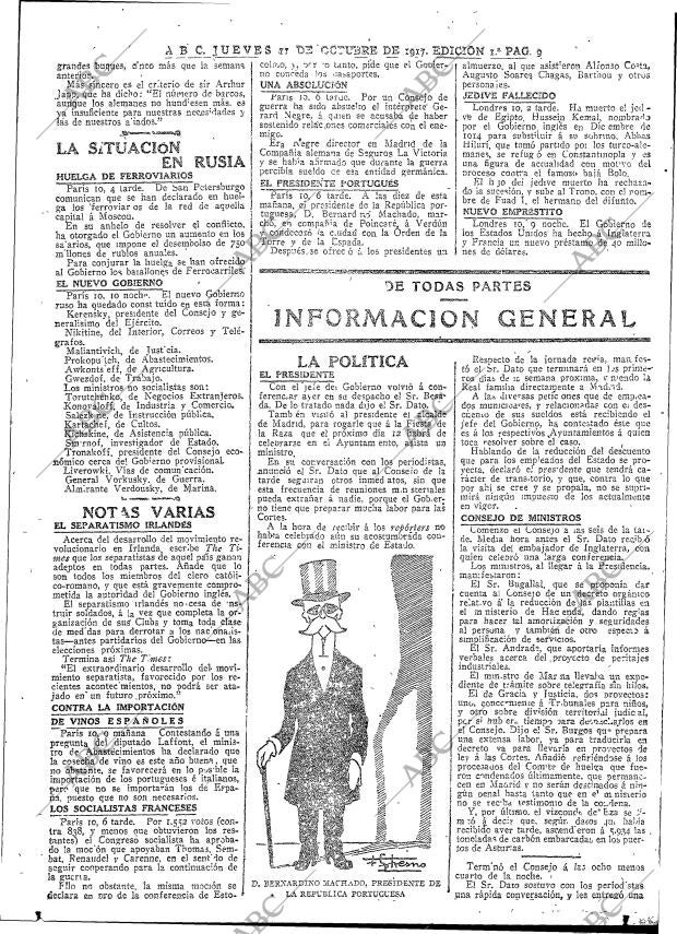 ABC MADRID 11-10-1917 página 9