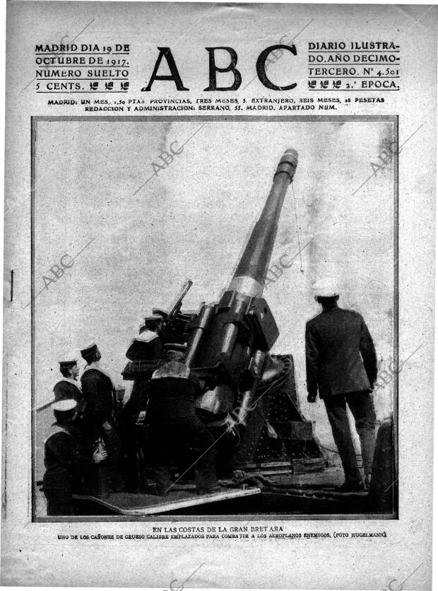 ABC MADRID 19-10-1917 página 1