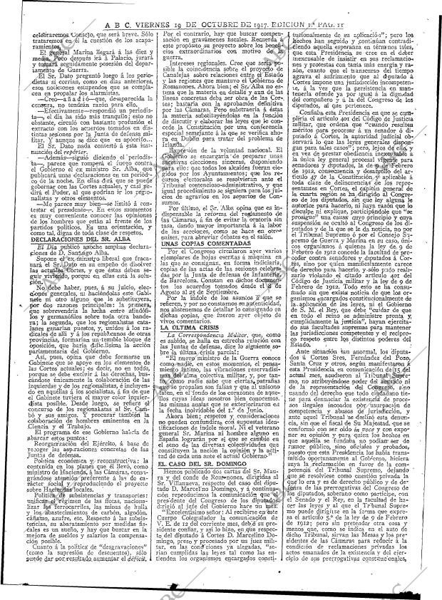 ABC MADRID 19-10-1917 página 11