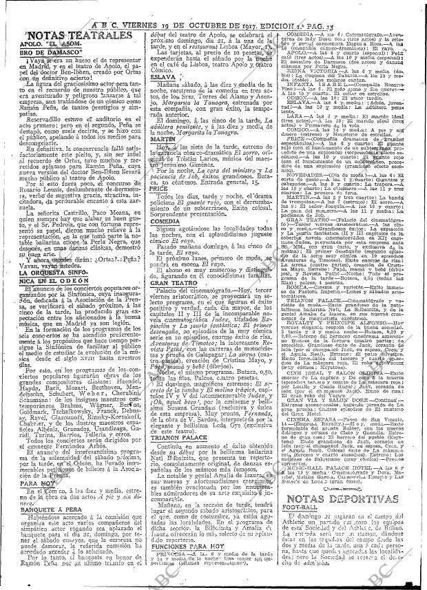 ABC MADRID 19-10-1917 página 15