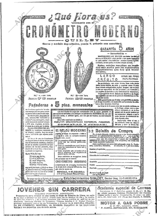 ABC MADRID 28-10-1917 página 22