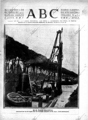 ABC MADRID 30-10-1917 página 1