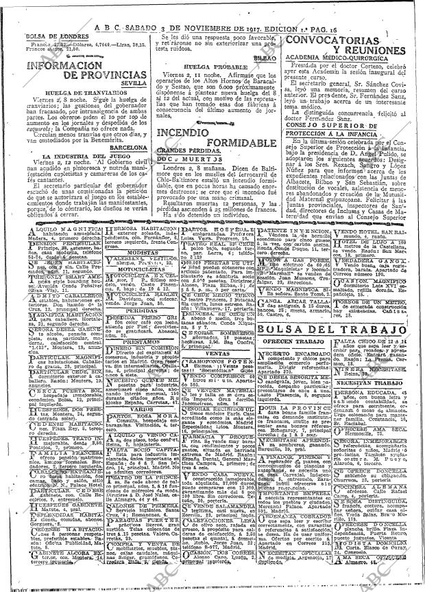ABC MADRID 03-11-1917 página 16