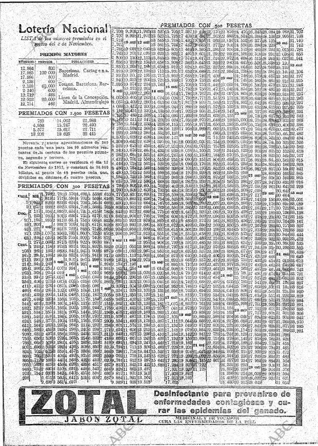 ABC MADRID 03-11-1917 página 18