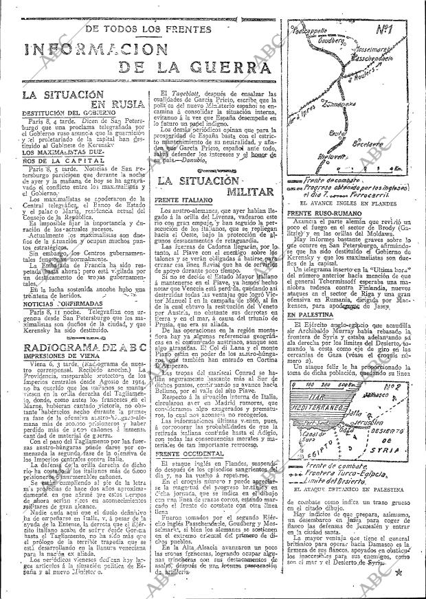 ABC MADRID 09-11-1917 página 7