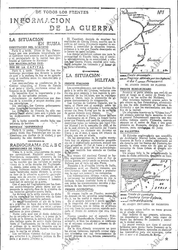 ABC MADRID 09-11-1917 página 7