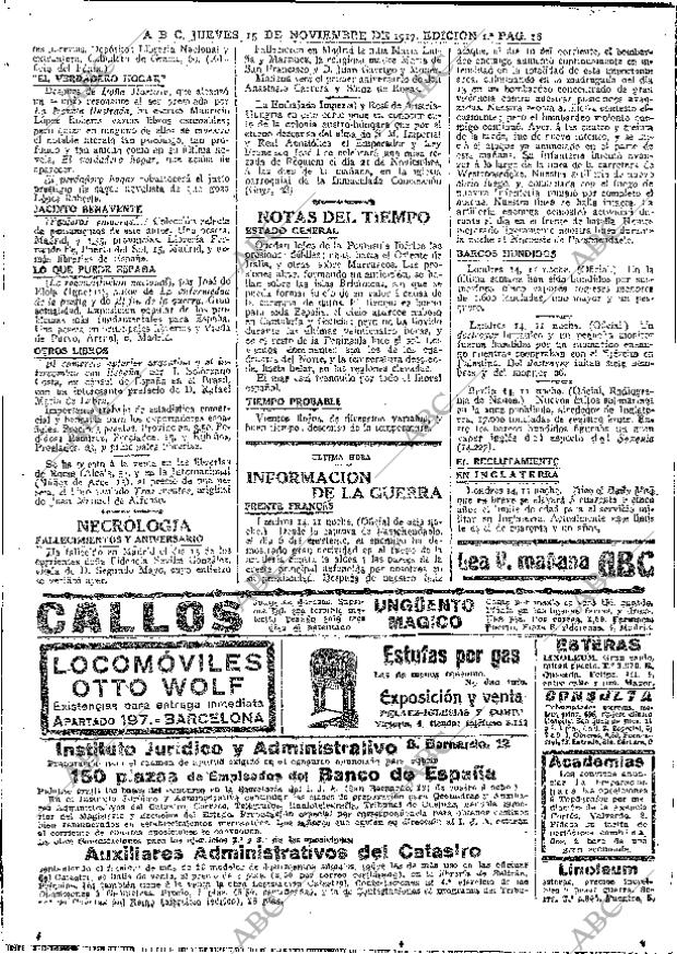 ABC MADRID 15-11-1917 página 18
