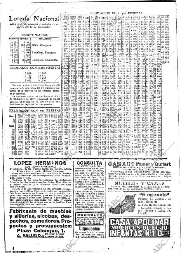 ABC MADRID 22-11-1917 página 22