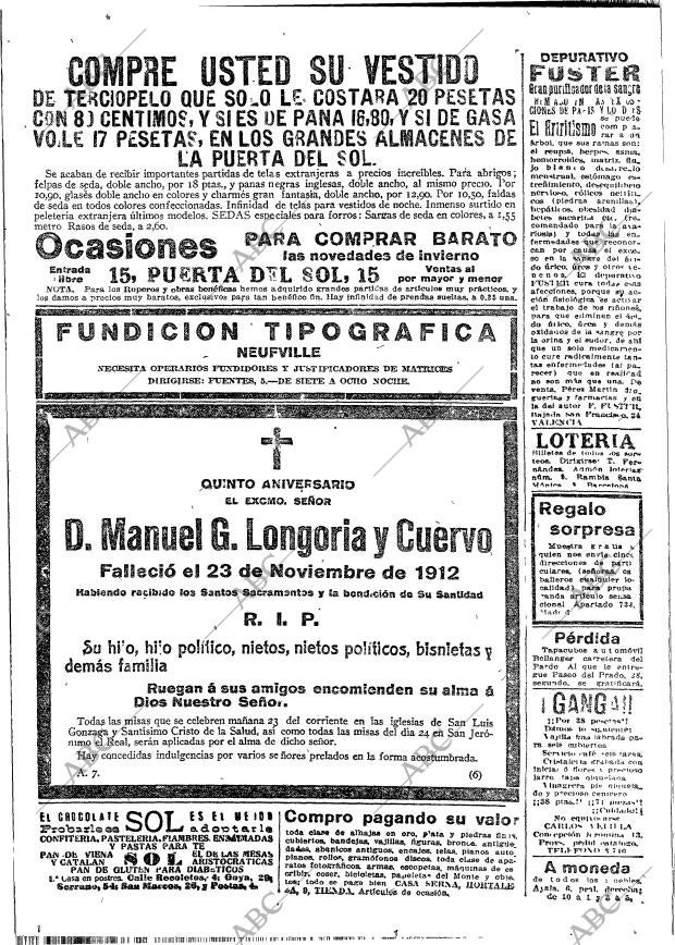 ABC MADRID 22-11-1917 página 24