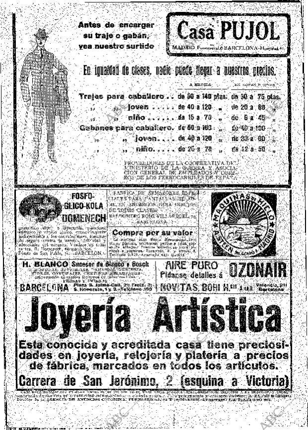 ABC MADRID 23-11-1917 página 2