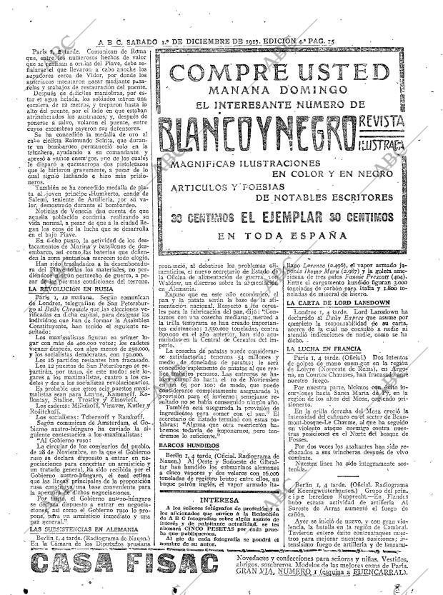 ABC MADRID 01-12-1917 página 15