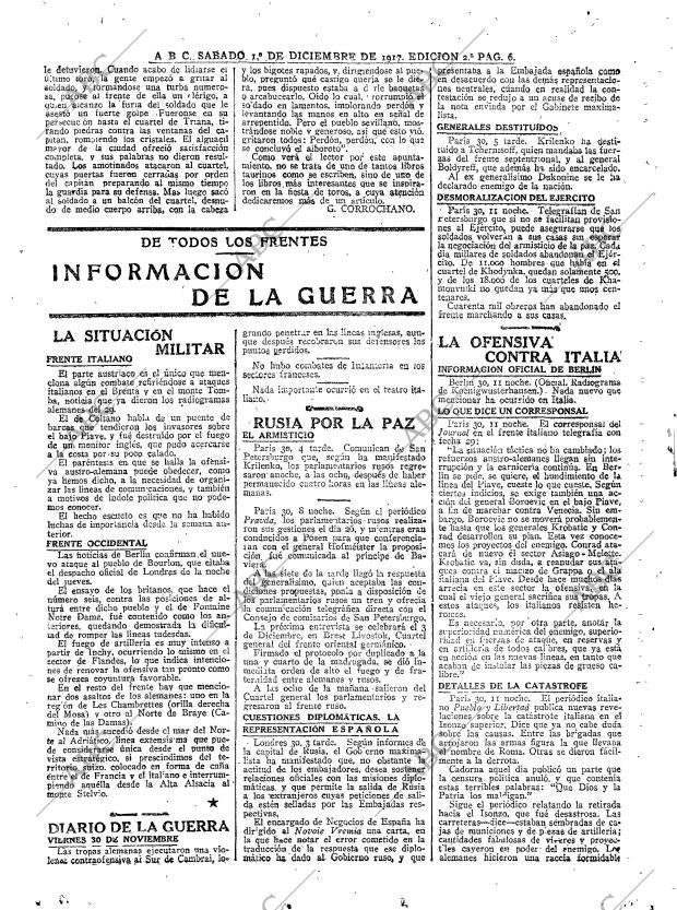 ABC MADRID 01-12-1917 página 6