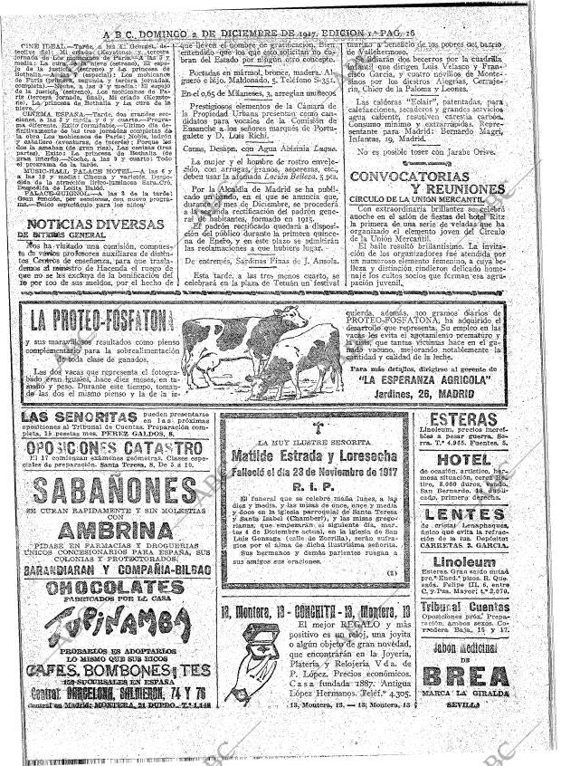 ABC MADRID 02-12-1917 página 16
