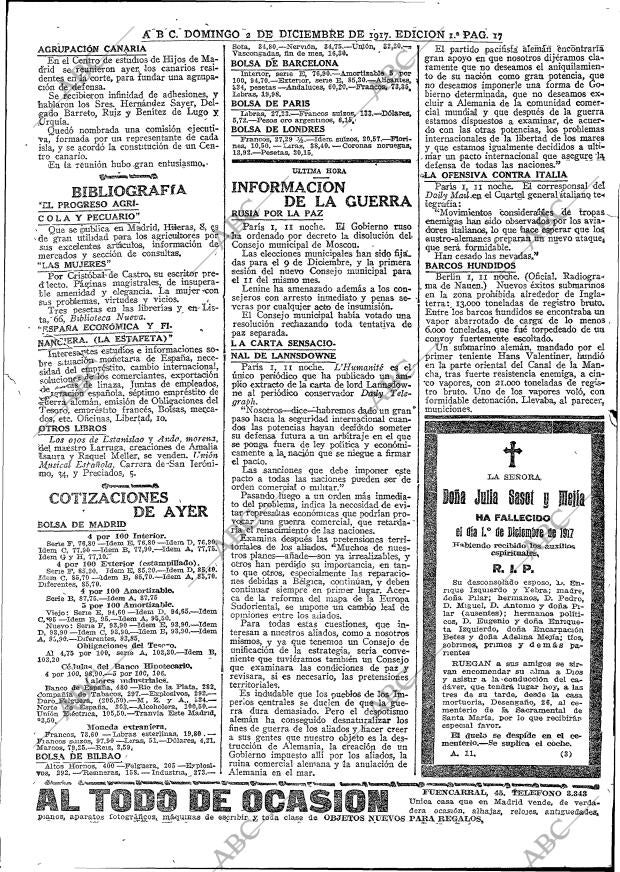 ABC MADRID 02-12-1917 página 17