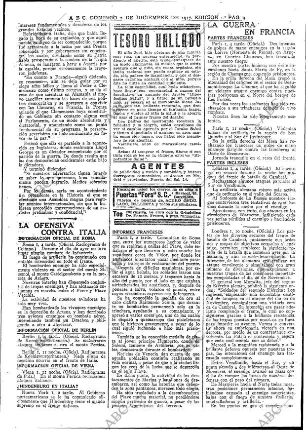 ABC MADRID 02-12-1917 página 9