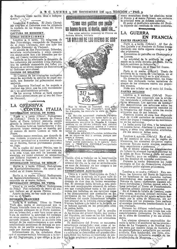 ABC MADRID 03-12-1917 página 9