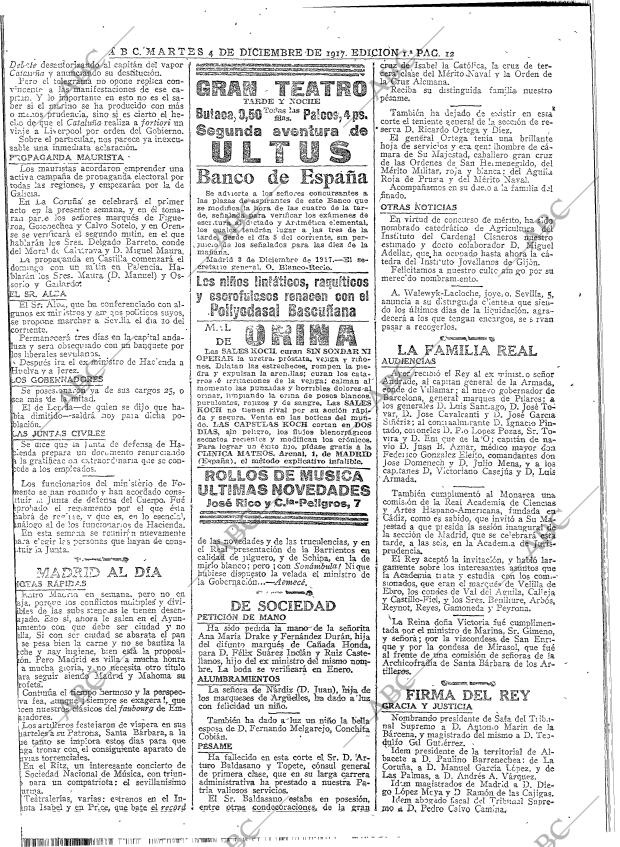 ABC MADRID 04-12-1917 página 12