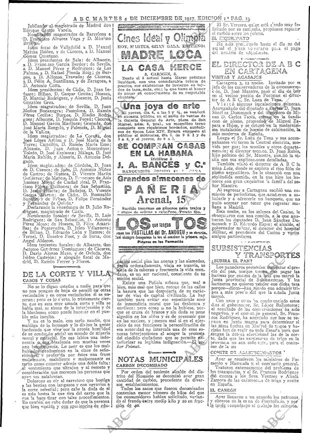 ABC MADRID 04-12-1917 página 13
