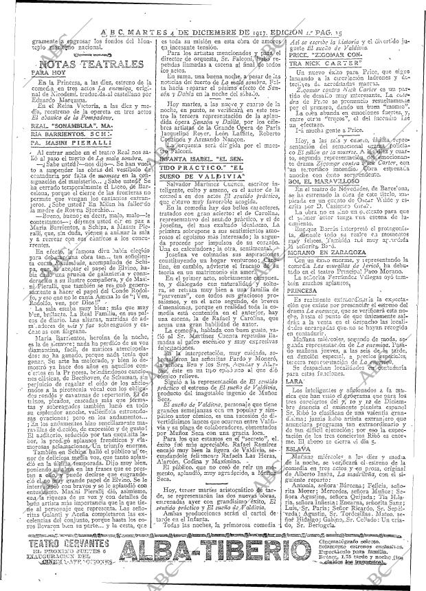 ABC MADRID 04-12-1917 página 15