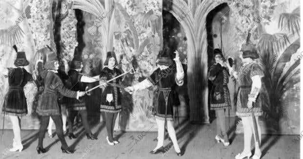 Una escena de la Humorada Cómica , de García Iniesta, "el duende del...