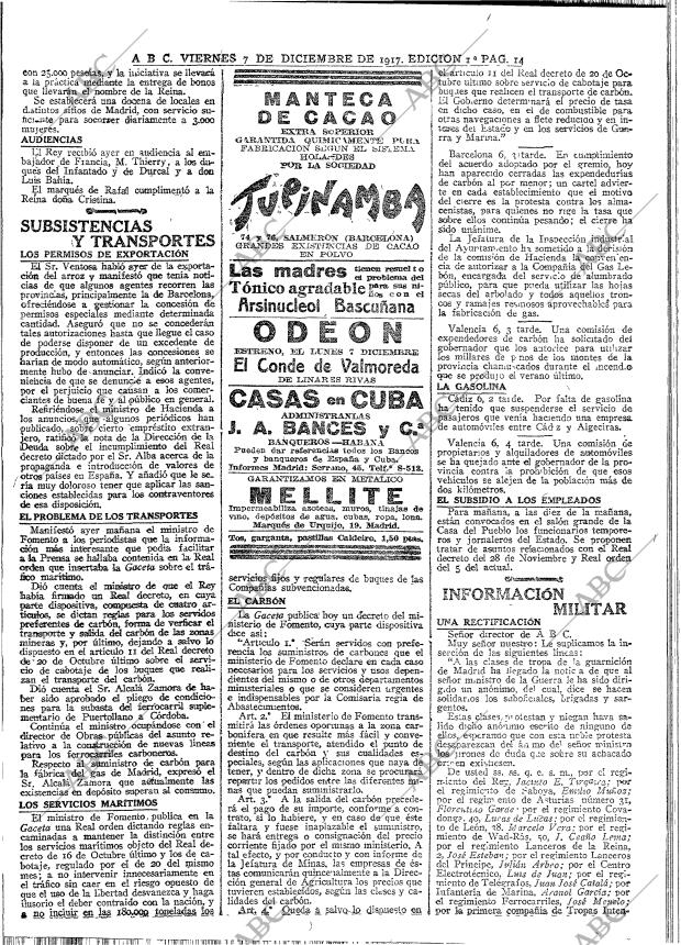 ABC MADRID 07-12-1917 página 14