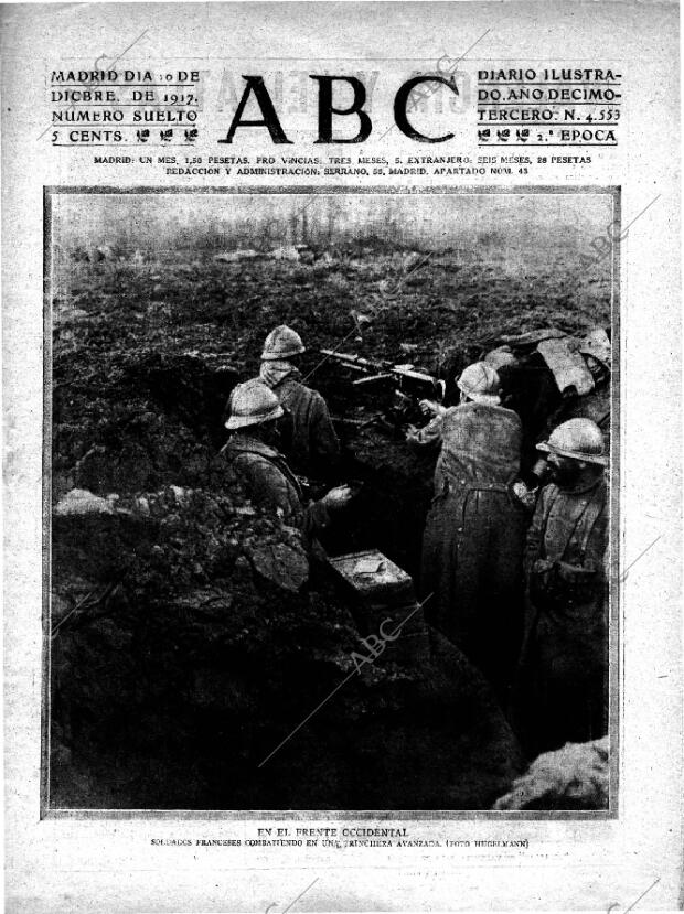 ABC MADRID 10-12-1917 página 1