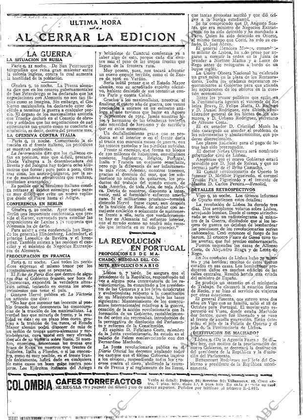 ABC MADRID 10-12-1917 página 16