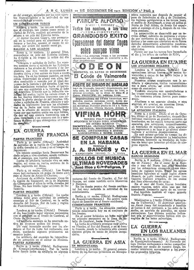 ABC MADRID 10-12-1917 página 9