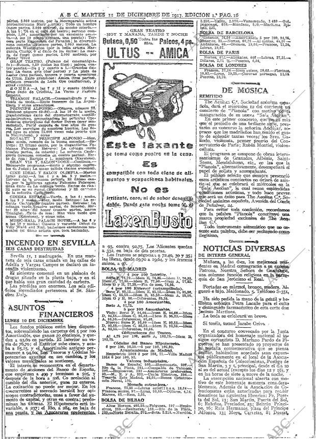 ABC MADRID 11-12-1917 página 16