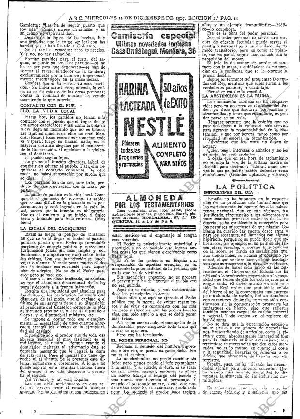 ABC MADRID 12-12-1917 página 11