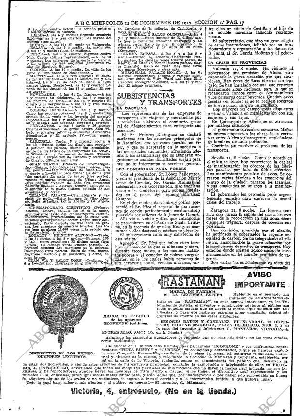 ABC MADRID 12-12-1917 página 17