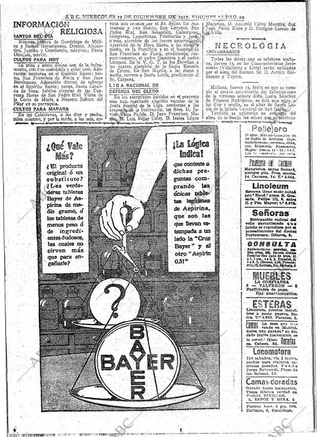 ABC MADRID 12-12-1917 página 20
