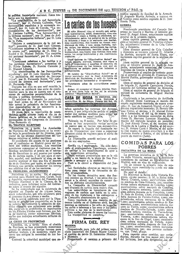 ABC MADRID 13-12-1917 página 15