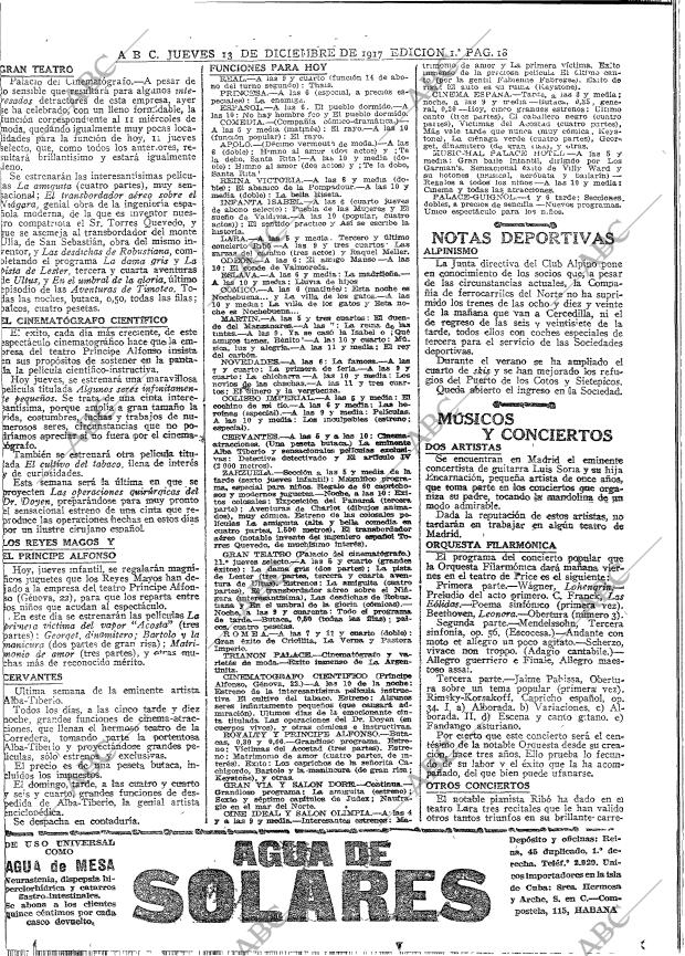 ABC MADRID 13-12-1917 página 18