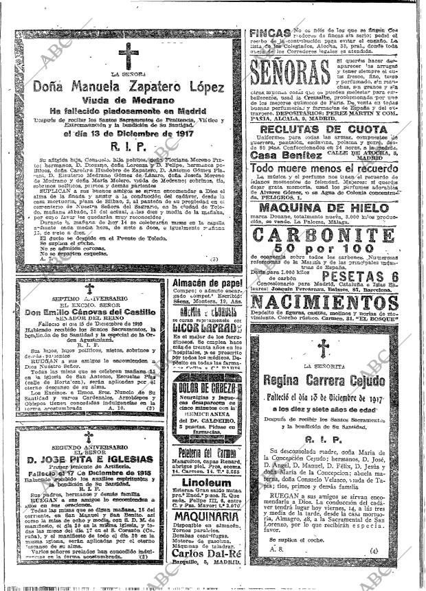 ABC MADRID 14-12-1917 página 20