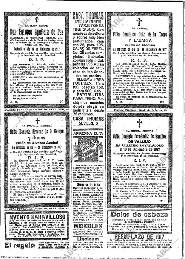 ABC MADRID 15-12-1917 página 28