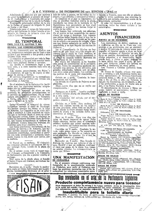 ABC MADRID 21-12-1917 página 17