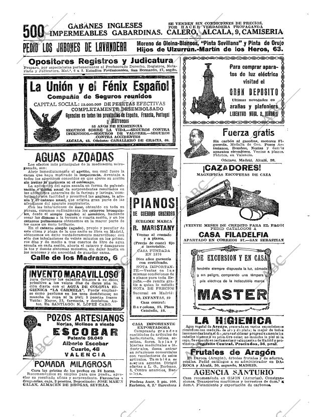 ABC MADRID 21-12-1917 página 23