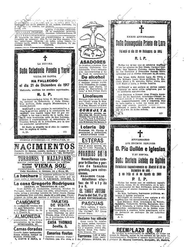 ABC MADRID 22-12-1917 página 21