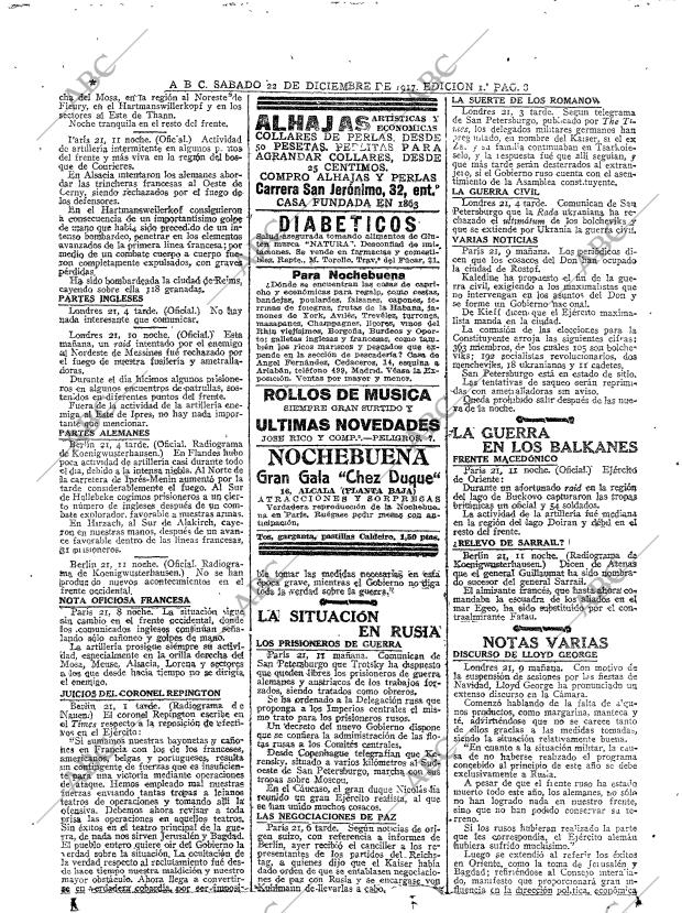 ABC MADRID 22-12-1917 página 8