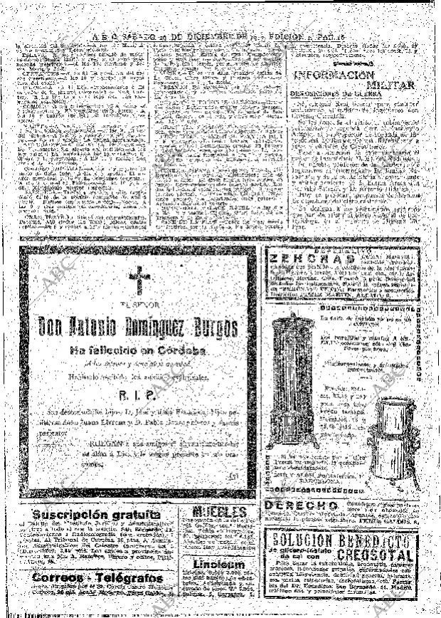 ABC MADRID 29-12-1917 página 20