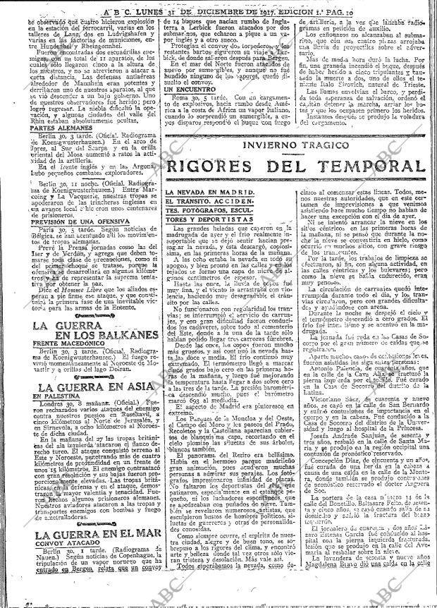 ABC MADRID 31-12-1917 página 10