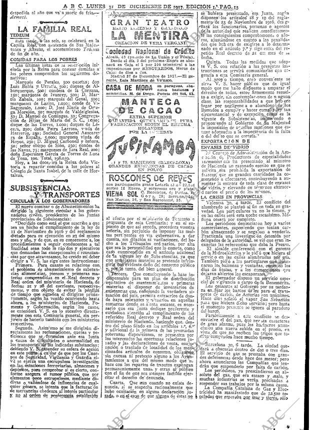 ABC MADRID 31-12-1917 página 13