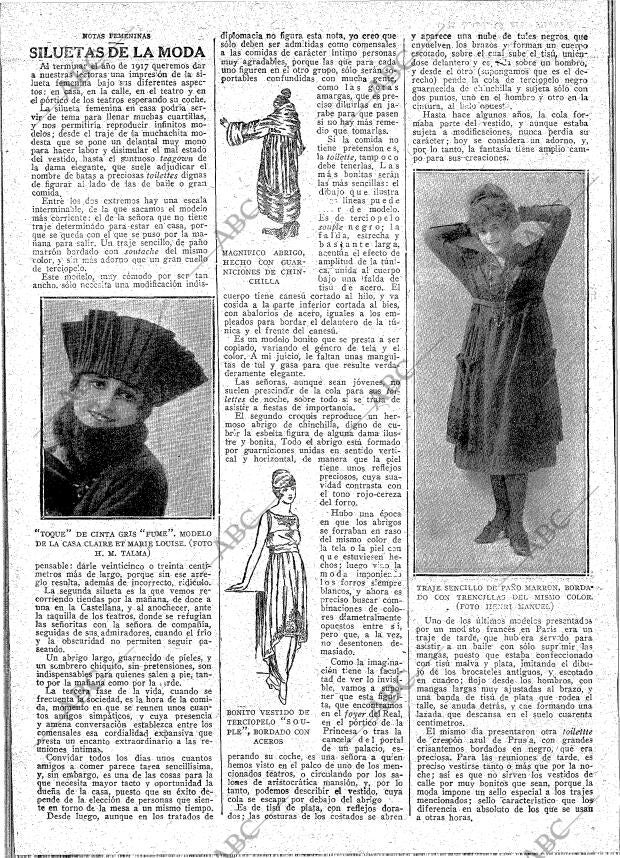 ABC MADRID 31-12-1917 página 6