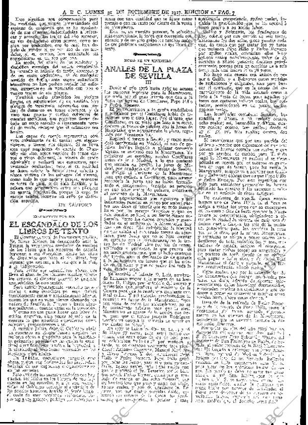 ABC MADRID 31-12-1917 página 7