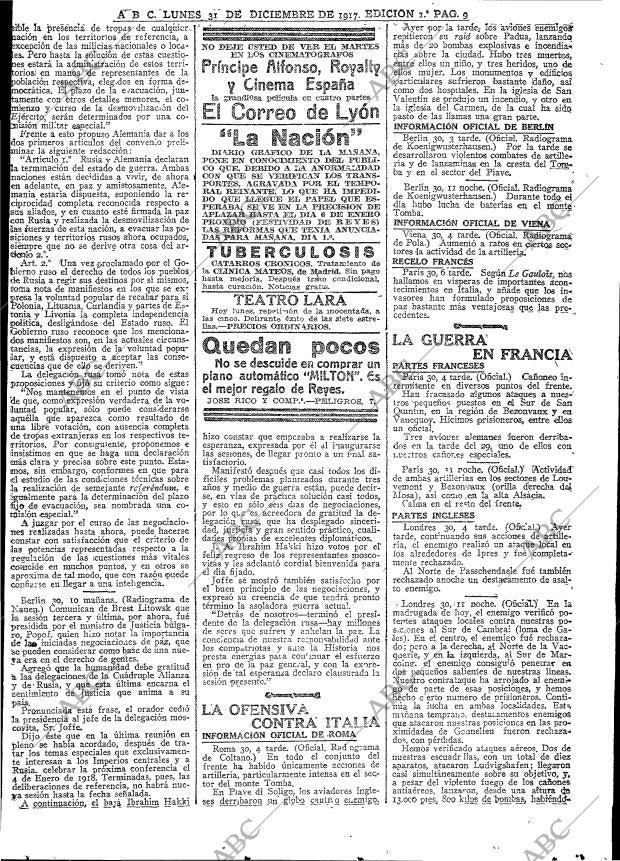 ABC MADRID 31-12-1917 página 9