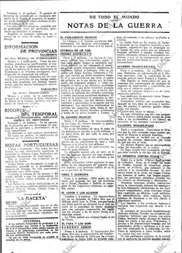 ABC MADRID 01-01-1918 página 20